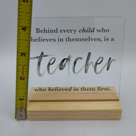 NIB Teacher Support And Motivational Sign - Picture 3 of 3